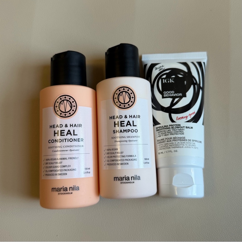 Maria Nila shampoo & conditioner set 🩷
